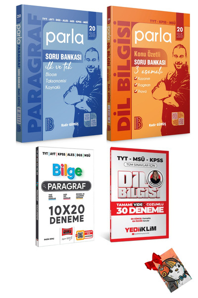 Benim Hocam Yayınları Parla Serisi Paragraf & Dil Bilgisi Soru Bankası - 10x2...