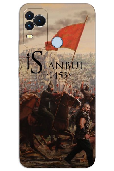 MRCİLETİSİM Omix X400 Case Hd Pattern Printed Back Cover - Conquest
