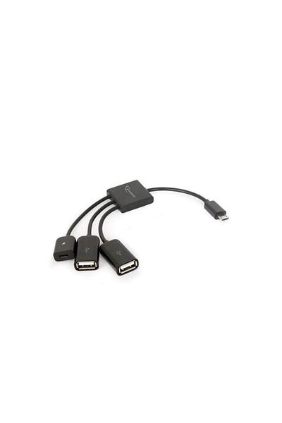 Gembird Cablu de date universal, 13 cm, USB 2.0, negru