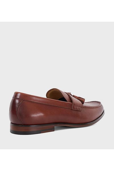 Dune London MEN'S-BLAIKES-TAN-LEATHER-43