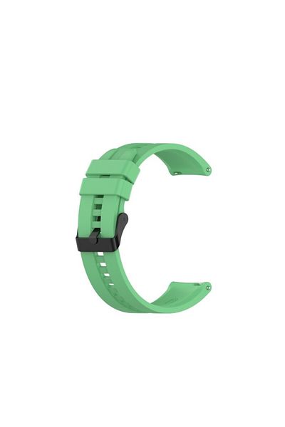 eR D L Silicone strap compatible with Huawei GT 2, 42mm, mint green, strap width 20mm, eR D L