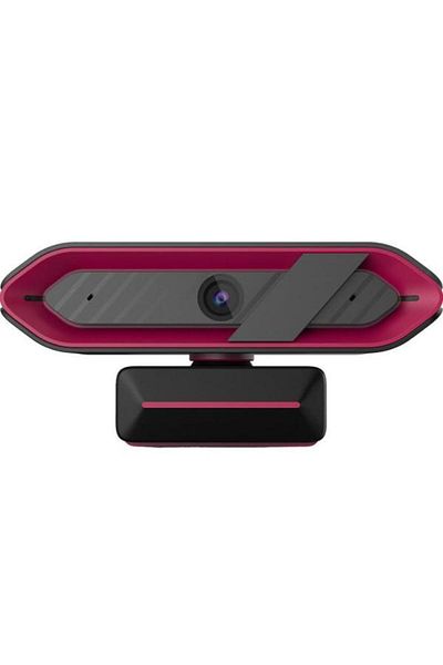 LORGAR Camera Web Rapax 701, 2K, CMOS, Microfon (Rosu)