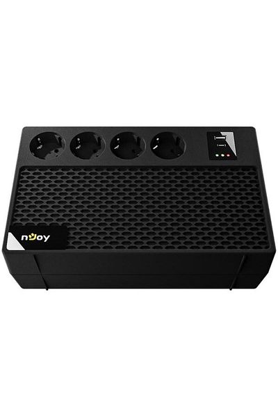 nJoy UPS UPCSBLS665TRPCG01B Renton 650 PLUS, 650VA/360W, AVR, 4 Prize Schuko, rapid charger - 30W US