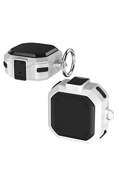 O Ozone Armor Case For Samsung Galaxy Buds FE/Buds 2 Pro/Buds 2/Buds Pro/Buds Live Case -White