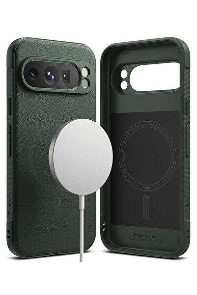 Ringke غطاء حماية لجهاز جوجل بيكسل 9 برو XL | سلسلة أونيكس المغناطيسية | أخضر...