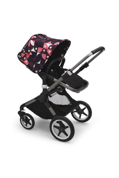 Bugaboo Capotina carucior Fox 3 Lynx Animal Explorer Pink Red