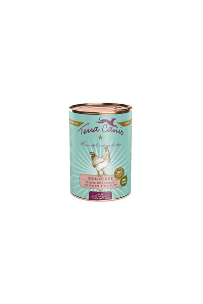 Terra Canis Grain Free Chicken Dog Wet Food - 400G
