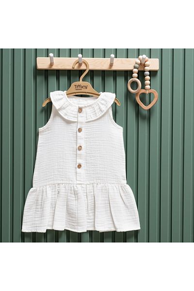 Tiffany Baby Kıds Tiffany Baby Muslin Theme Dress 26086