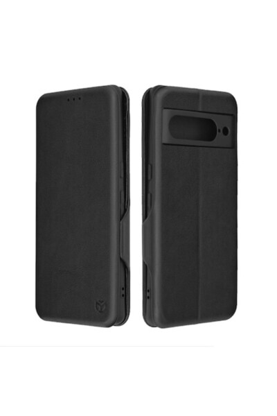 OEM Husă pentru Google Pixel 7 Pro Techsuit Safe Wallet Plus, Neagră