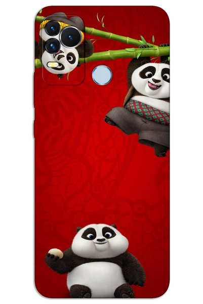 MRCİLETİSİM Omix X400 Case Hd Pattern Printed Back Cover - Panda