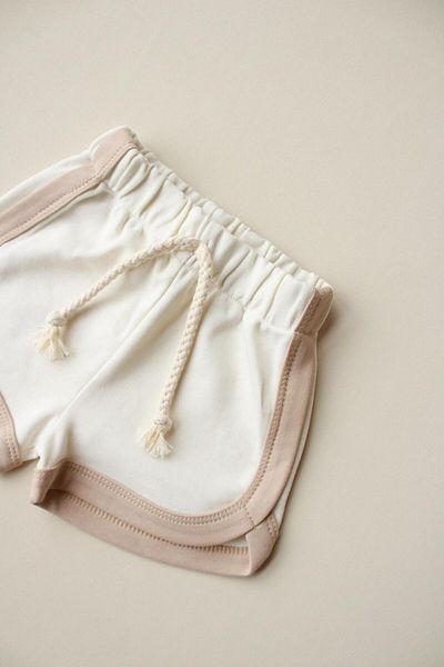 Oh La La Koala For Little Ones Cream Baby Shorts