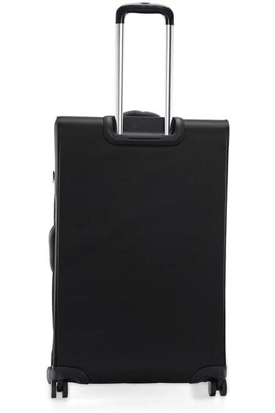 Calvin Klein Rockaway Luggage Sets 3 Piece 900D Polyster Material Soft Trolley Suitcase (BLACK, Set