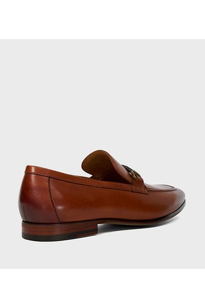Dune London MEN'S-SCILLY-TAN-LEATHER-44