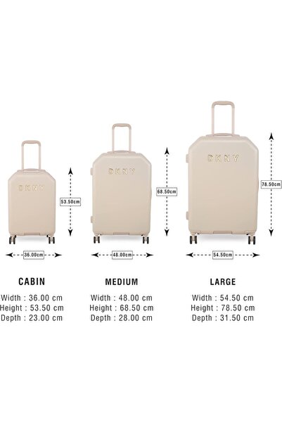 Dkny Allure Hardside 3-Piece Luggage Set | Ultra Lightweight ABS Spinner Whee...