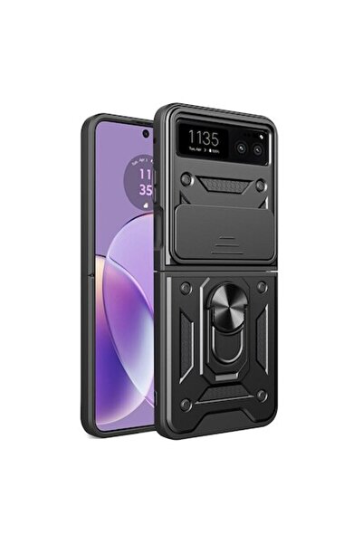 OEM Husa pentru Motorola Razr 40 - Techsuit CamShield Series - Black