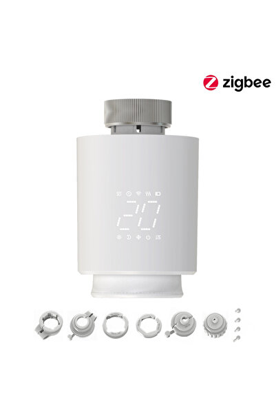 Choice5 إصدار آخر من Zigbee Tuya WiFi Smart ZigBee TRV مشعاع محرك حراري صمام ...