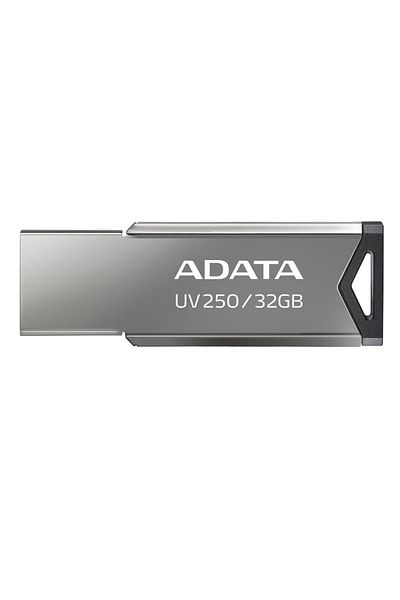 Adata Stick USB UV250, 32G, USB 2.0, Design metalic, Negru