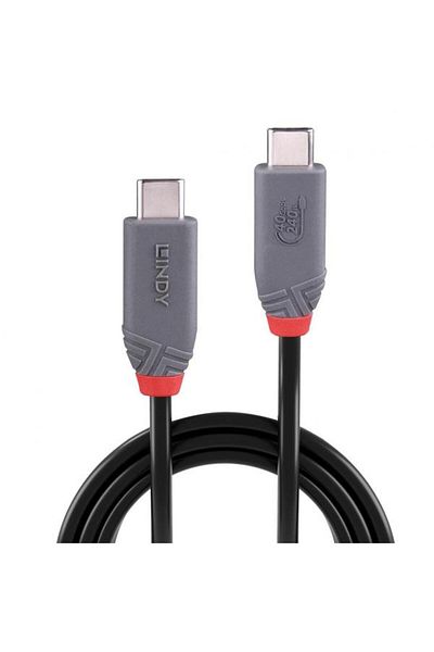 LİNDY Cablu de date LY-36956, 0.8m, USB4 Tip C, 40Gbps