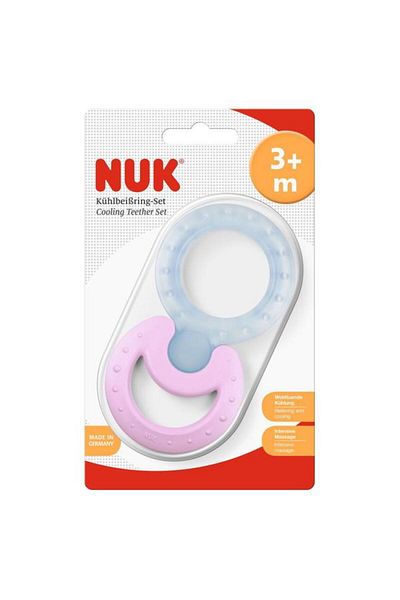 Nuk Set Inele Dentitie Roz