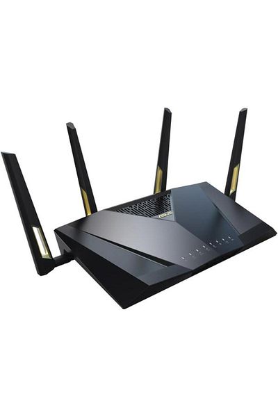 ASUS Router wireless pentru gaming RT-AX88U Pro, AX6000, Dual-Band, procesor Quad-Core 2GHz, 256MB/1GB Flash/RAM
