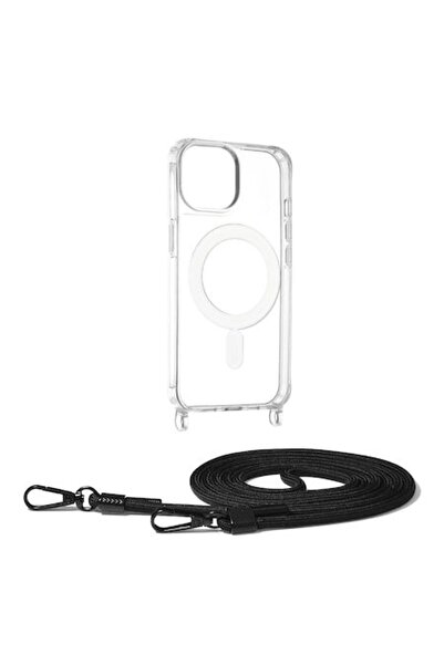 OEM Husa Protectie pentru iPhone 15, Xtreme Armor, Acrylic MagSafe Crossbody,...