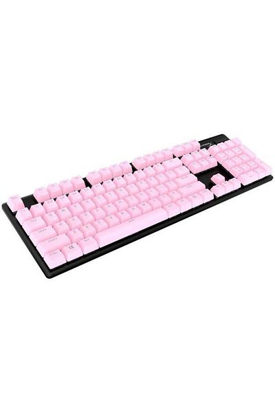 HyperX Kit Buttons Keyboard Gaming Pudding White PBT, Layout US, Roz