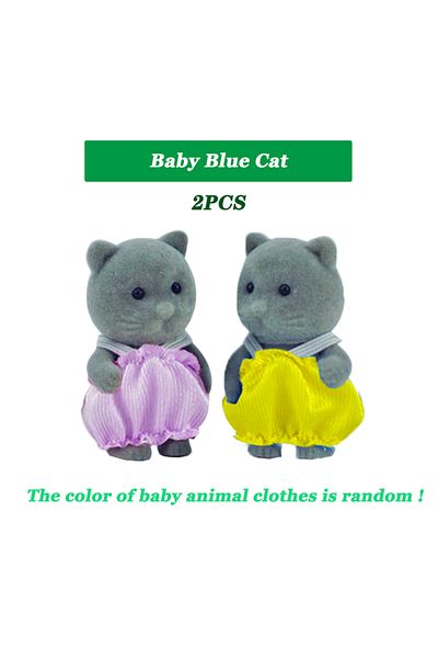 Choice11 KK12 1:12 Simulation Forest Animal Family Rabbit Panda Koala Reindeer Baby Dollhouse Figures Collect