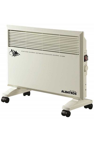 ALBATROS Electric convector TC-1501A 2-speed 1500W Adjustable thermostat Overheat protection system