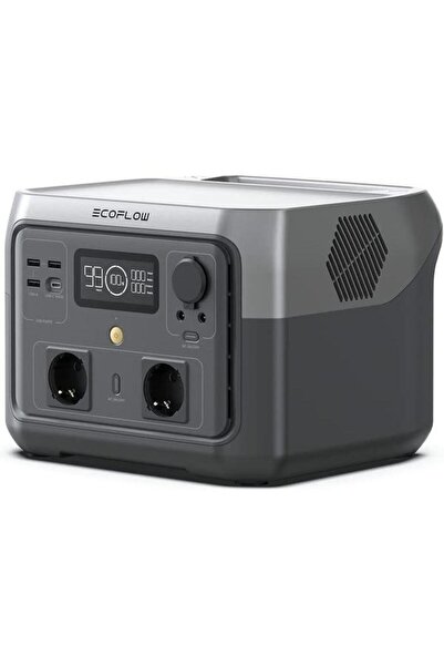 EcoFlow Stație de încărcare portabilă River 2 Max, 512Wh, 230V, Camping (Negru)