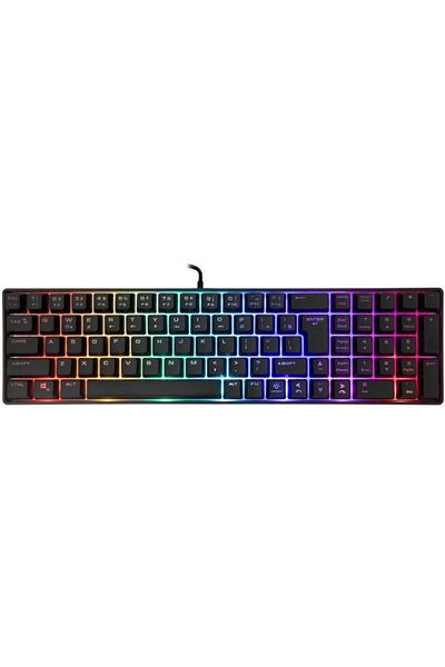 white shark Tastatura Gaming Mecanica White Shark GK-001114 Gladius. Iluminare RGB, Layout International, USB 2.