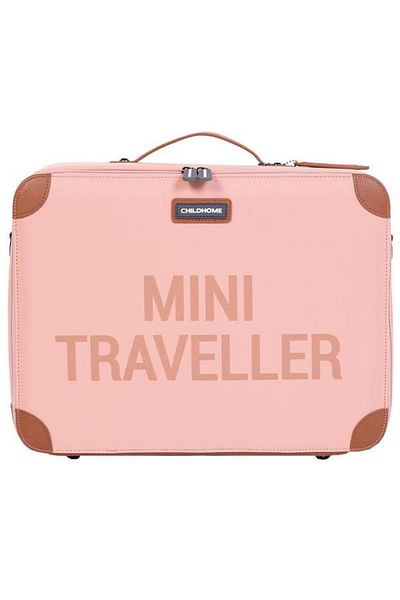 CHILDHOME Children's Suitcase Mini Traveller Pink