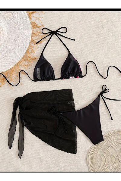 nuriçgiyim Sunkiss Bikini Pareo Set