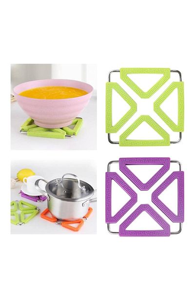 Bisbell 4Pcs Stainless steel Coasters,Kitchen Mats,Table Mats,BB2922