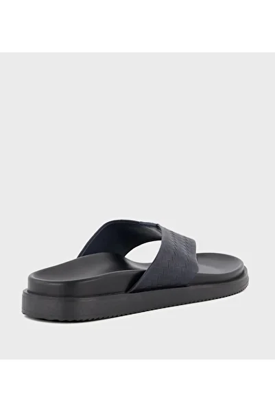 Dune London MEN'S-ILIGN-NAVY-LEATHER-42