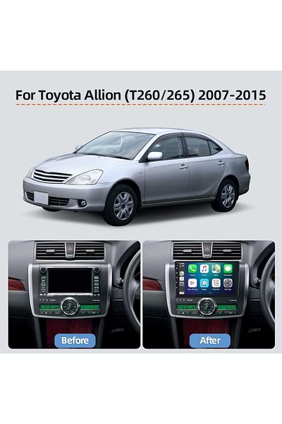 SHEZA STAR Android Car Stereo for Toyota Premio Allion 2007-2015 1+32GB 9 inch AHD Camera