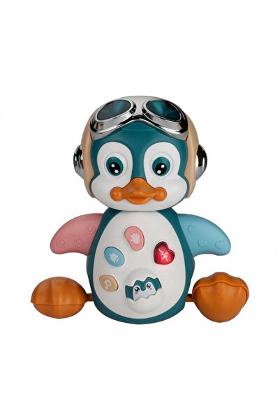 Creative Toys Интерактивна играчка пингвин със звуци и светлини
