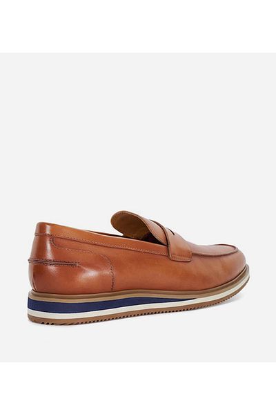 Dune London MEN'S-BECKLEYY-TAN-LEATHER-45