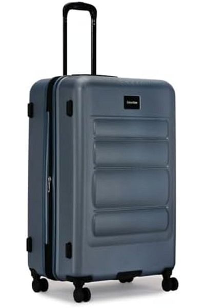 Calvin Klein Imagine 3 Piece Luggage Sets, Hardside Spinner Luggage On Wheels, Ultra Lightweight ABS, 4 Double Wh