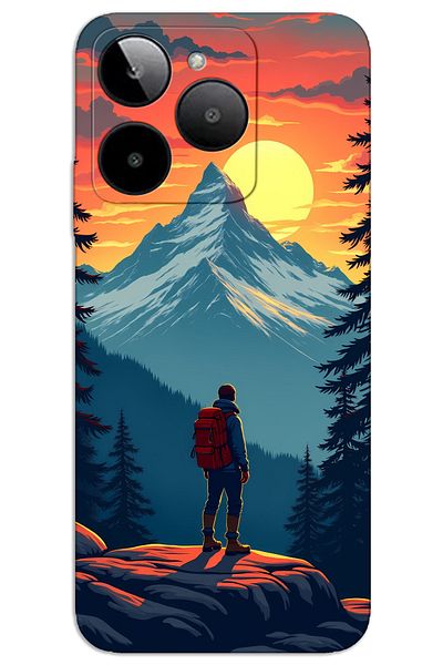 MRCİLETİSİM General Mobile Gm Era 30 Case Hd Pattern Printed Back Cover - Everest