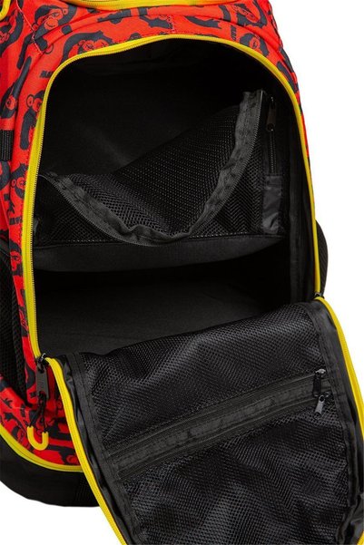 Mad Wave Backpack Lane Red Patterned 45Lt