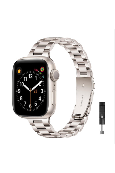 O Ozone Thin Metal Apple Watch Band For Apple Watch Series 10 Ultra2|8 Ultra ...