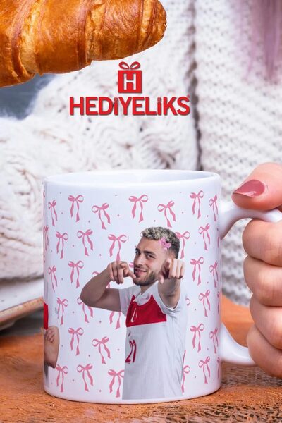 MAĞAZA DEPOM Barış Alper Yılmaz Kurdeleli Özel Tasarımlı Baskılı Kupa Bardak ...