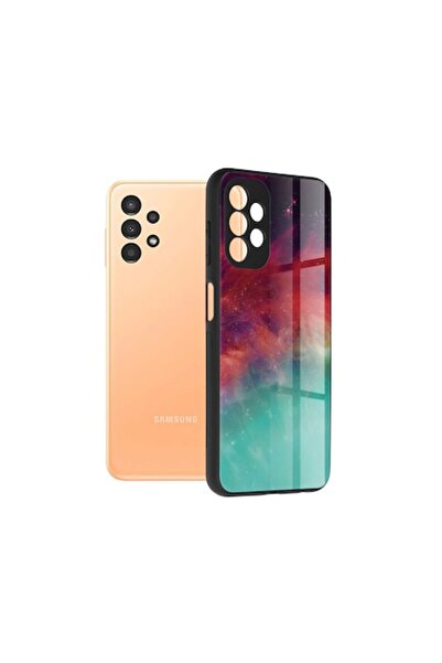 Bibilel Case for Samsung Galaxy A13 4G - Techsuit Glaze Series - Fiery Ocean