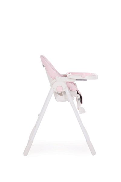 Kikka Boo Folding children's dining chair KikkaBoo Pastello Pink with 7-position adjustable height, backrest