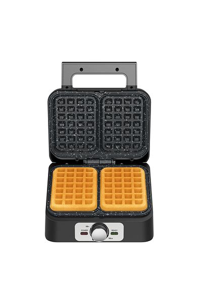 STARCREST Waffle maker WM-2503BX, 1600W, Temperature adjustment knob, Ceramic coated plates