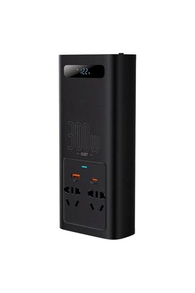 Baseus CAR POWER INVERTER 12V-220V - 300W