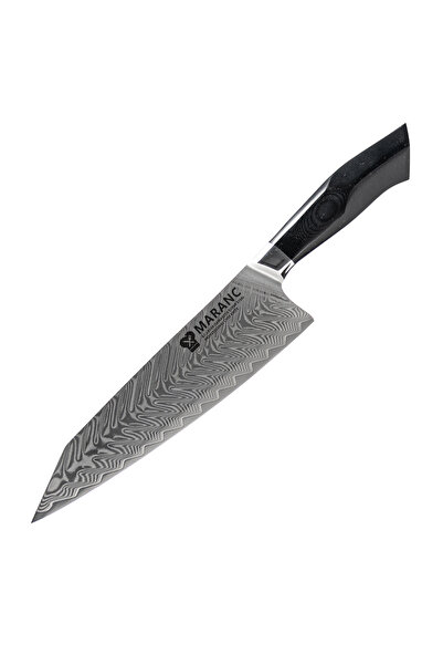 Maranc Cuțit profesional de bucătar Maranc, oțel Damasc, 21 cm, M140