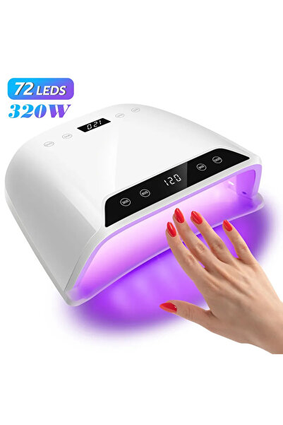 Choice8 مصباح LED فوق بنفسجي بقوة 480 واط من طراز EU Z32 لتجفيف الأظافر، مزود...