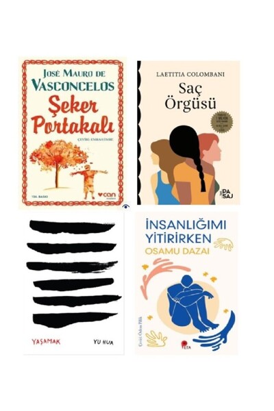 Yan Pasaj Yayınevi Set-Ya Şeker Portakalı - Saç Örgüsü - Yaşamak - İnsanlığım...