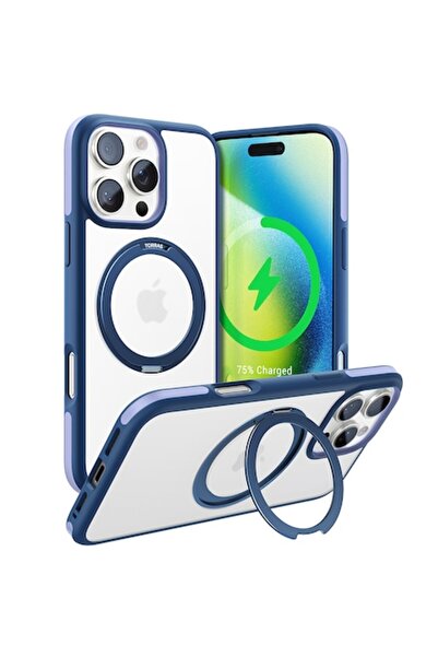 CLOUD Husa pentru iPhone 16 Pro, Y79, Policarbonat, Navy Blue